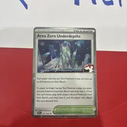 Pokemon TCG Area Zero Underdepths 174/142 Stamped Play Pokemon Prize Pack Seven - Image 3