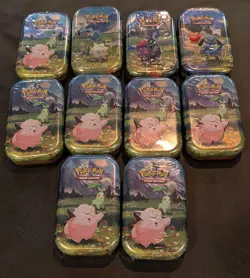 LOT OF 10 SEALED Pokemon TCG Ascended Heroes MINI TINS Brand New Quick SHIP - Image 1