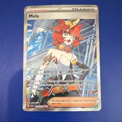 Pokemon Mela Trainer Full Art Holo Ultra Rare 236/182 SV04: Paradox Rift - Image 1