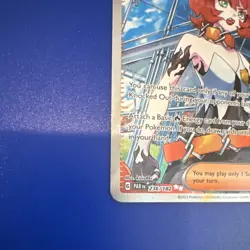 Pokemon Mela Trainer Full Art Holo Ultra Rare 236/182 SV04: Paradox Rift - Image 3