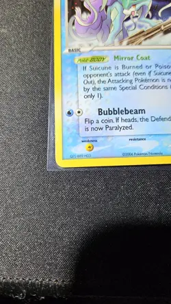 Pokemon TCG 2006 Pop Series 2 Suicune Holo 4/17 - Image 4