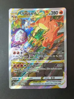 Charizard VSTAR SWSH262 Black Star PROMO Ultra Premium UPC Pokemon Card | EXC - Image 1