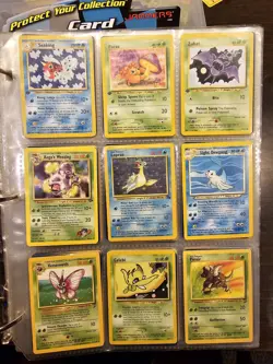 Pokemon WOTC Instant Vintage Binder Collection! 1st Edition, Base, E Series 135x - Image 1