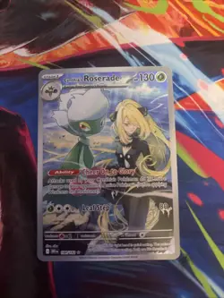 Pokemon TCG Cynthia's Roserade Destined Rivals 184/182 NM Condition - Image 2
