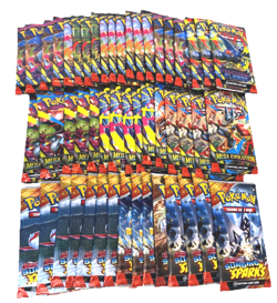 Huge Mixed Pokemon Booster Pack Lot – 50 Packs – Factory Sealed - Image 1