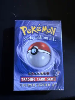 Pokemon 2 Player Starter Deck *NEW *RARE Base Set Get original 1999 pack in pic! 742818060578 - Image 1
