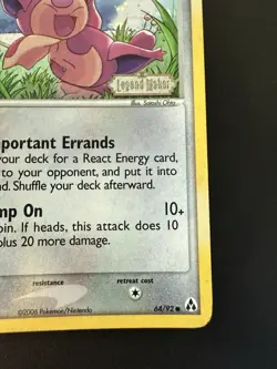 Pokemon TCG Legend Maker Skitty 64/92 Stamped Reverse Holo - Light Play - Image 2
