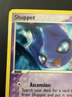 Pokemon TCG 2006 Crystal Guardians Shuppet #40 Stamp Reverse Holo Print Error NM - Image 4
