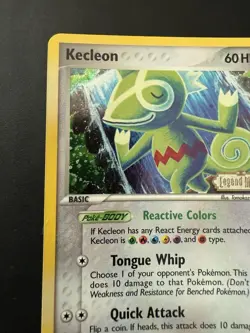 Pokemon TCG EX Legend Maker Kecleon Stamped Reverse Holo #37/92 Near Mint - Image 4