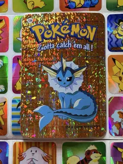 Pokemon 151 Vintage Pocket Monsters Vending HOLO Prism Sticker 2000 Nintendo - Image 2