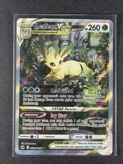 Pokemon The Pokemon Company Leafeon Deck Exclusives Holo Rare HP 100 011/116 - Image 1