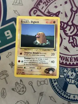 Brock's Diglett 67/132 Pokemon Gym Challenge - Image 3