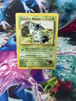 Giovanni's Nidoran 75/132 Pokemon TCG Gym Challenge Unlimited - Image 1