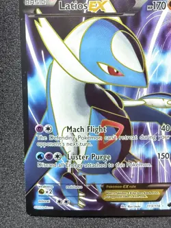 Latios EX - 113/116 - Pokemon Plasma Freeze Black White Full Art - LP/MP - Image 5