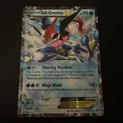 Ash-Greninja EX XY133 Promo XY Black Star Promos Pokemon MP - Image 1