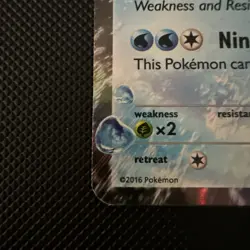 Ash-Greninja EX XY133 Promo XY Black Star Promos Pokemon MP - Image 2