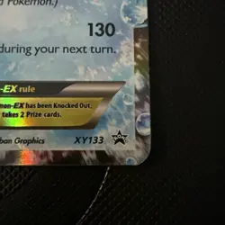 Ash-Greninja EX XY133 Promo XY Black Star Promos Pokemon MP - Image 3