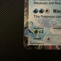 Ash-Greninja EX XY133 Promo XY Black Star Promos Pokemon MP - Image 4