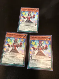 3x Performapal Pendulum Sorcerer 1st Edition Common LED6-EN051 Yu-Gi-Oh! - Image 1
