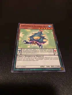 Yugioh Performapal Sellshell Crab MP17-EN002 1st Edition Common - Image 1
