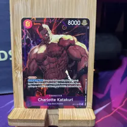 OP11-067 Charlotte Katakuri SR Alt Art FIST OF DIVINE SPEED One Piece TCG Englis - Image 2