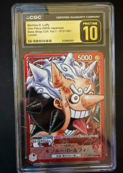 Monkey D.Luffy One piece(2025)St21-001 japanese PRISTINE10 - Image 3