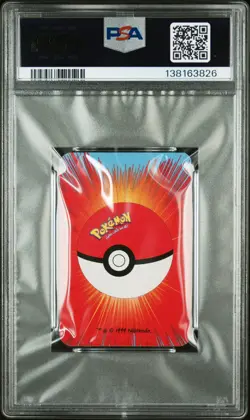 1999 BICYCLE POKEMON MINI PLAYING CARDS BLUE DECK 3 OF CLUBS PIKACHU PSA 10 - Image 2