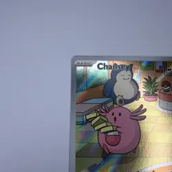 Pokemon Chansey TCG Holo Illustration Card 187/167 Twilight Masquerade NM - Image 3