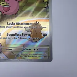 Pokemon Chansey TCG Holo Illustration Card 187/167 Twilight Masquerade NM - Image 5