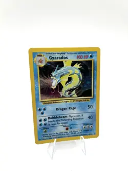 Pokemon Gyarados TCG Unlimited Holo Rare Card 006/102 Base Set - Image 3