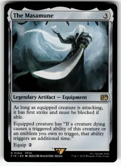 The Masamune 264 FINAL FANTASY NM Pokemon Card TCG - Image 1