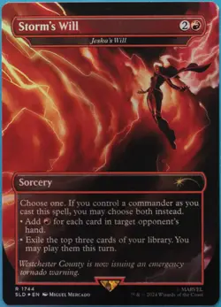 Storm's Will | Jeska's Will (Secret Lair Promo) FOIL NM CARD (513692) ABUGames - Image 1