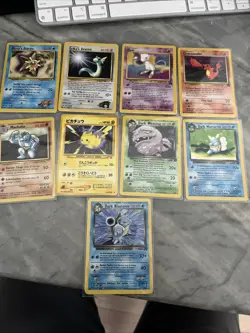 vintage pokemon card lot wotc - Image 1