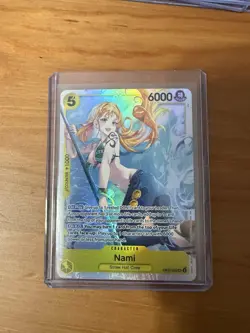 One Piece CCG Nami EB03-053 Holo Character Card Heroines Edition - Image 1