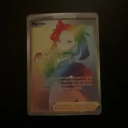 Pokemon TCG Marnie Trainer-Supporter Full Art Holo Card Standard English - Image 1
