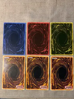 YuGiOh 25TH ANNIVERSARY PROMO GOD CARD RA SLIFER OBELISK BLUE RED EYES LC01🔥 - Image 2