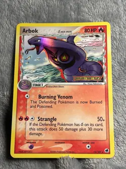 Arbok Reverse Holo 13/101 Dragon Frontiers Pokemon Card - Image 1