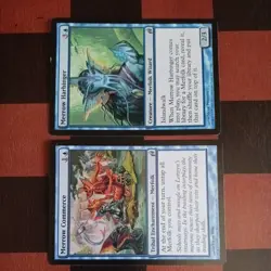 Mtg Merrow Commerce and Harbinger LP Lorwyn Merfolk Tribal Enchantment Card - Image 1