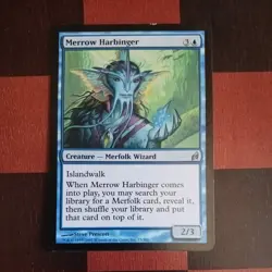 Mtg Merrow Commerce and Harbinger LP Lorwyn Merfolk Tribal Enchantment Card - Image 3