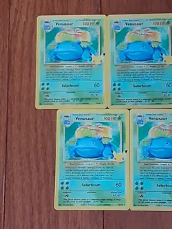 Pokemon TCG Celebrations Lot of 5 Cards Venusaur - Image 2