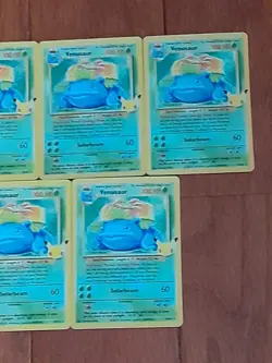 Pokemon TCG Celebrations Lot of 5 Cards Venusaur - Image 4