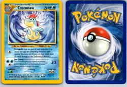 CROCONAW 31/111 N1 NEO GENESIS POKEMON CARD TCG MP 2000 - Image 1