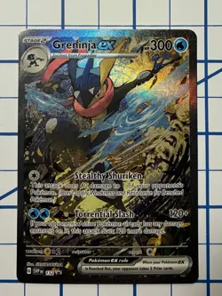 Greninja ex 132 Sv: Scarlet & Violet Promo Cards Holo - Image 1