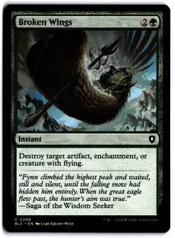 Broken Wings NM BLC Commander: Bloomburrow MTG - Image 1