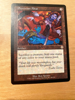 MTG Phyrexian Altar Invasion English GD No.3 - Image 1
