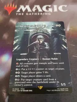 Mtg. Noctis Lucis Caelum. Showcase. Final Fantasy. Pack Fresh - Image 1