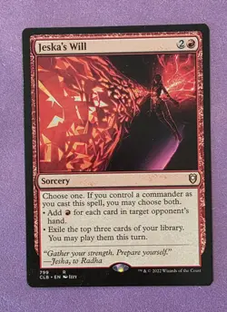 Jeska's Will - Baldur's Gate Rare Sorcery Red Regular 799 - Image 1