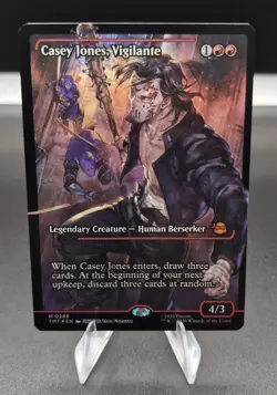 Magic The Gathering TMNT Casey Jones Vigilante & Leonardo Cutting Edge Showcase - Image 2