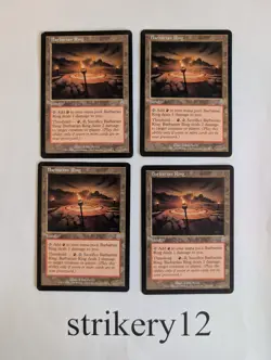 4x Barbarian Ring – Odyssey – MTG - Image 1
