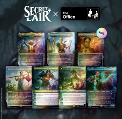 MTG Secret Lair Secret Scare Superdrop The Office Dwight’s Destiny FOIL - SEALED - Image 1